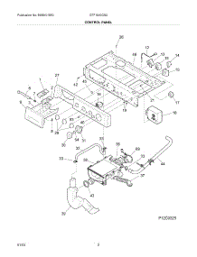 03 - Control Panel parts for Gibson Washer GTF1040CS0 from AppliancePartsPros.com
