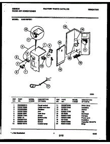 03 - Electrical Parts parts for Frigidaire Air Conditioner GAS188P2K2 from AppliancePartsPros.com