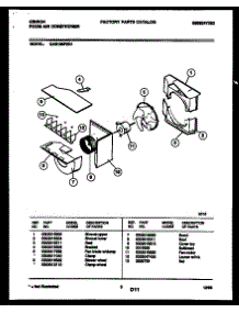 04 - Air Handling Parts parts for Frigidaire Air Conditioner GAS188P2K2 from AppliancePartsPros.com