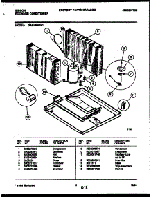 05 - System Parts parts for Frigidaire Air Conditioner GAS188P2K2 from AppliancePartsPros.com