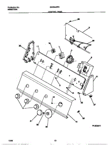 05 - Control Panel parts for Frigidaire Washer GWS645RBS1 from AppliancePartsPros.com