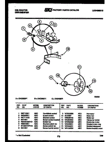 03 - Air Parts parts for Frigidaire Dehumidifier DHC400F1 from AppliancePartsPros.com