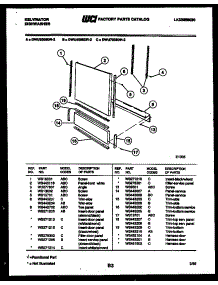 03 - Outer Door Parts parts for Frigidaire Dishwasher DWU4005DR2 from AppliancePartsPros.com