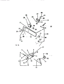 04 - Console, Controls, Heat Assy. parts for Frigidaire Dryer DEC310T0W from AppliancePartsPros.com