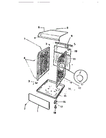 03 - Cabinet & Base parts for Frigidaire Dryer DEC320T0D from AppliancePartsPros.com