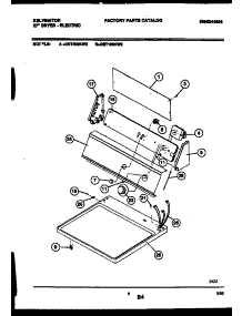 04 - Console And Control Parts parts for Frigidaire Dryer DET100KW2 from AppliancePartsPros.com
