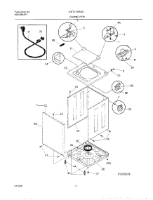 03 - Wshr Cab,Top parts for Gibson Washer GWT1749AS0 from AppliancePartsPros.com