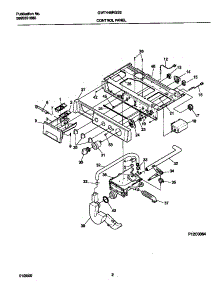 02 - Control Panel parts for Frigidaire Washer GWT445RGS2 from AppliancePartsPros.com