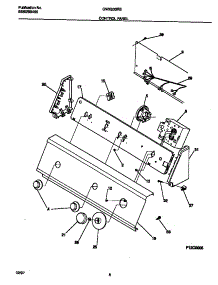 05 - Control Panel parts for Frigidaire Washer GWX233RBS3 from AppliancePartsPros.com