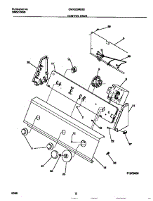 05 - Control Panel parts for Frigidaire Washer GWX233RBS2 from AppliancePartsPros.com