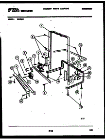 07 - Power Dry And Motor Parts parts for Frigidaire Dishwasher DB400A1 from AppliancePartsPros.com