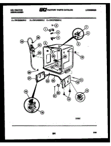05 - Tub And Frame Parts parts for Frigidaire Dishwasher DWU2005DR2 from AppliancePartsPros.com
