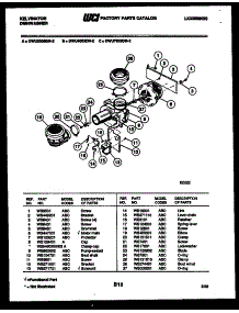 07 - Motor Pump Parts parts for Frigidaire Dishwasher DWU7025DR2 from AppliancePartsPros.com