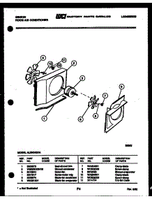 03 - Air Handling Parts parts for Frigidaire Air Conditioner AL08C4EVA from AppliancePartsPros.com