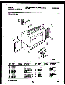06 - Cabinet And Installation Parts parts for Frigidaire Air Conditioner AL08B4EYA from AppliancePartsPros.com