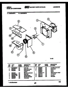 04 - Air Handling Parts parts for Frigidaire Air Conditioner AM10C5EYB from AppliancePartsPros.com