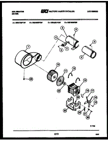 05 - Blower And Drive Parts parts for Frigidaire Dryer DEA501F2D from AppliancePartsPros.com