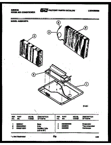 05 - Unit Parts parts for Frigidaire Air Conditioner AM09C4EYA from AppliancePartsPros.com