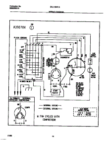 08 - Wiring Diagram parts for Frigidaire Air Conditioner GAL108W1A2 from AppliancePartsPros.com