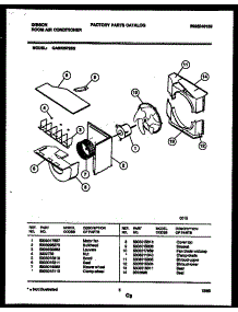 04 - Air Handling Parts parts for Frigidaire Air Conditioner GAS228P2K2 from AppliancePartsPros.com