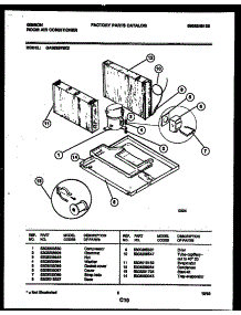 05 - System Parts parts for Frigidaire Air Conditioner GAS228P2K2 from AppliancePartsPros.com