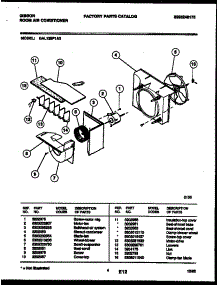 03 - Air Handling Parts parts for Frigidaire Air Conditioner GAL128P1A3 from AppliancePartsPros.com