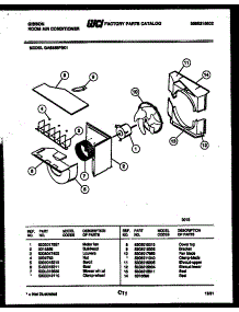 04 - Air Handling Parts parts for Frigidaire Air Conditioner GAS258P2K1 from AppliancePartsPros.com