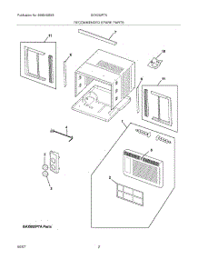03 - Recommended Spare Parts parts for Gibson Air Conditioner GAX052P7A1 from AppliancePartsPros.com