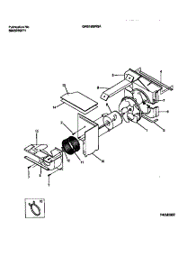04 - Air Handling parts for Frigidaire Air Conditioner GAS18EW2A2 from AppliancePartsPros.com
