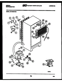 05 - System And Automatic Defrost Parts parts for Frigidaire Refrigerator RT19F6WV3B from AppliancePartsPros.com
