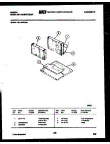 05 - Unit Parts parts for Frigidaire Air Conditioner AK14C6EWA from AppliancePartsPros.com