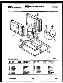 05 - System Parts parts for Frigidaire Air Conditioner AK18E2RWA from AppliancePartsPros.com