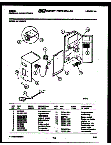 03 - Electrical Parts parts for Frigidaire Air Conditioner AK18E5RYA from AppliancePartsPros.com