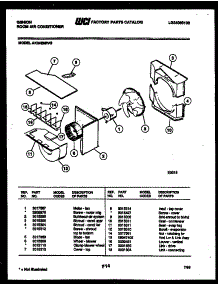 04 - Air Handling Parts parts for Frigidaire Air Conditioner AK24E6RVG from AppliancePartsPros.com