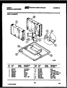 05 - System Parts parts for Frigidaire Air Conditioner AK24E6RVG from AppliancePartsPros.com