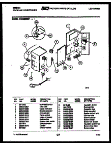 03 - Electrical Parts parts for Frigidaire Air Conditioner AK24E6RZA from AppliancePartsPros.com