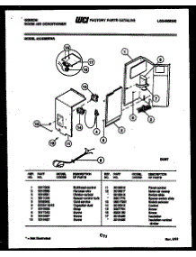 03 - Electrical Parts parts for Frigidaire Air Conditioner AK18E5RWA from AppliancePartsPros.com