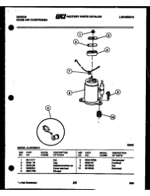 05 - Compressor Parts parts for Frigidaire Air Conditioner AL04A2NVA from AppliancePartsPros.com