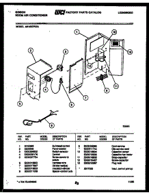 03 - Electrical Parts parts for Frigidaire Air Conditioner AK18E7RZA from AppliancePartsPros.com