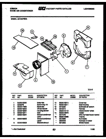 04 - Air Handling Parts parts for Frigidaire Air Conditioner AK18E7RZA from AppliancePartsPros.com