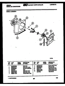 04 - Air Handling Parts parts for Frigidaire Air Conditioner AL05A5EYA from AppliancePartsPros.com