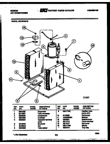 04 - System Parts parts for Frigidaire Air Conditioner AS10C4SVB from AppliancePartsPros.com