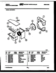 04 - Air Handling Parts parts for Frigidaire Air Conditioner GAS188P2K1 from AppliancePartsPros.com