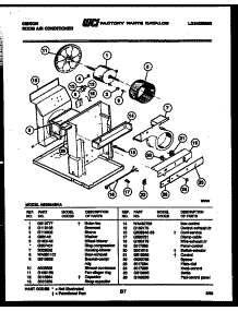 03 - Electrical And Air Handling Parts parts for Frigidaire Air Conditioner AS08B4SVA from AppliancePartsPros.com
