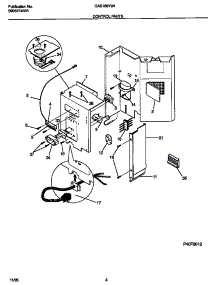 03 - Control Parts parts for Frigidaire Air Conditioner GAS188Y2A1 from AppliancePartsPros.com