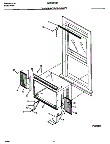 06 - Window Mounting Parts parts for Frigidaire Air Conditioner GAS188Y2A1 from AppliancePartsPros.com