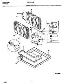 05 - Compressor Parts parts for Frigidaire Air Conditioner GAX128Y1A2 from AppliancePartsPros.com