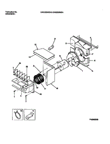 04 - Air Handling parts for Frigidaire Air Conditioner GAS258W2A1 from AppliancePartsPros.com
