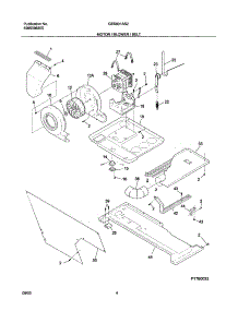 05 - Motor / Blower / Belt parts for Gibson Washer Dryer Combo GES831AS2 from AppliancePartsPros.com