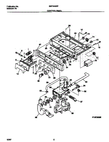 02 - Control Panel parts for Frigidaire Washer GWT445RFS1 from AppliancePartsPros.com